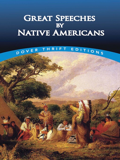 Title details for Great Speeches by Native Americans by Bob Blaisdell - Available